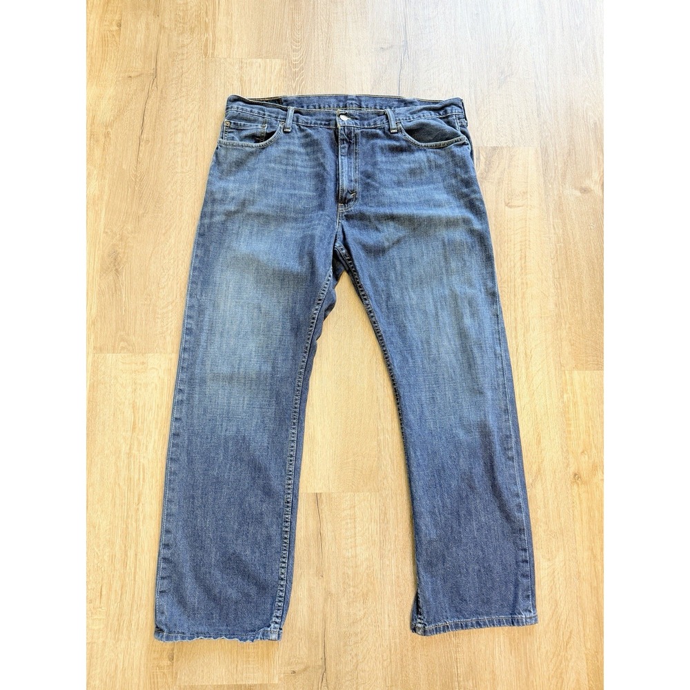 Levis 514 Jeans Mens 40x30 Blue Regular Straight Mid Rise Denim Cotton